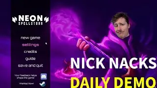 Daily Demo - Neon Spellstorm -