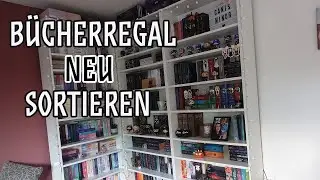 BOOKSHELF | Ich sortiere mein Bücherregal um | Canis Minor Art