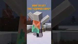 How To Get The *New* Minecraft Copper Cape! 🔥 #minecraft