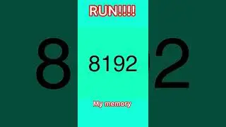 First 128 2048 Tiles/ First 128 Powers of 2 With Run Meme