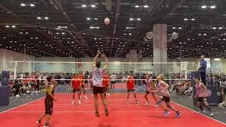6/28/22: AAU BJNC 18’s Open Day 1: OCVC v Club MVP Maryland Set 1