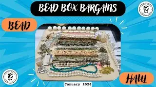 BEAD HAUL | Bead Box Bargains | January 2026