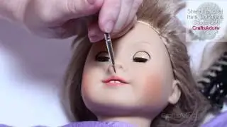 How To Refresh Lip Paint for American Girl Doll Tutorial ~HD~