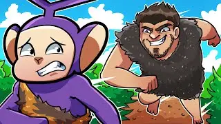 ESCAPE FROM GRUG! | Tinky Winky Plays: Roblox Rhymes with Grug