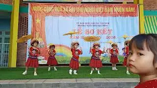 Múa Pháo Hoa - Mầm Non Hoa Hồng Tân Biên Tây Ninh