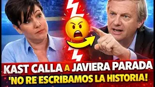 ¡LE PARÓ LOS CARROS! Kast le para los carros a Javiera Parada: 'No re-escribamos la historia'