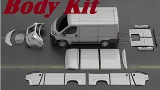 Body Kit Conversion Fiat Citroen Peugeot dodge Old Type H