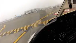 Lear 55 Landing Sea-Tac SEA