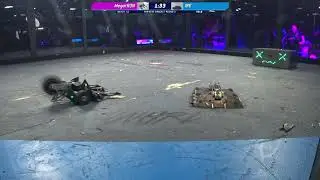 NHRL July 2021 - MegatRON vs. IRE - 30lb Robot Combat