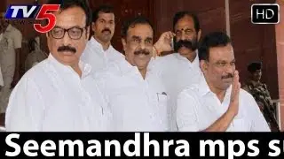 Seemandhra MPs Suspended from Lok Sabha -   TV5