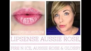 LipSense Combo Craze: AUSSIE ROSE & FIRE N ICE