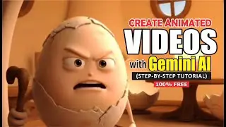 How to Create Animated Videos with Gemini AI | Egg Family Story Tutorial