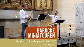 Frank Frai (Tenorsax) & Erik Robisch (Baritonsax)