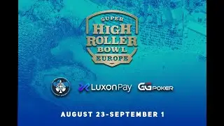 Покер фэйс Дэвида Штамма, получившего пару АА на Super High Roller Bowl Europe 2021