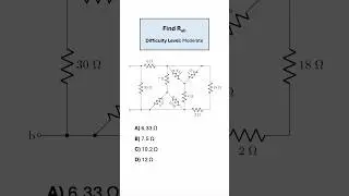 Equivalent Resistance in a Circuit #electricalengineering #engineering #electronics