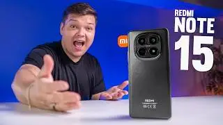 NOVO REDMI NOTE 15 5G! Unboxing e Impressões