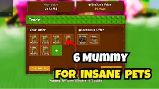 I Traded 6 NIGHTMARE MUMMY For 2 INSANE PETS In Grow A Garden 😱💀