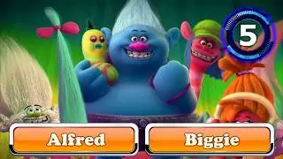 Dreamworks TROLLS Animation Movie 2017 Learn Characters Part 4