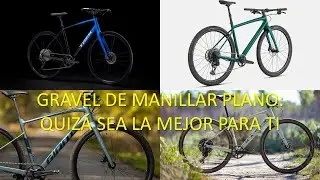 Bicicletas gravel con manillar plano: Marin, Trek, Giant y Specialized