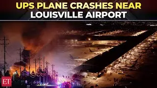 UPS plane crashes near Louisville airport; At least 3 dead, 11 injured