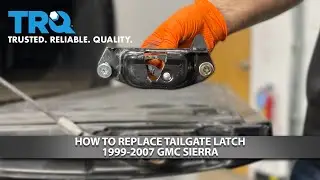 Как заменить защелку крышки багажника на GMC Sierra 1999-2007