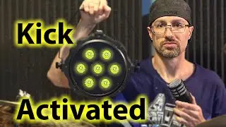 How to Create a Sound Activated Light Show with your Kick Drum