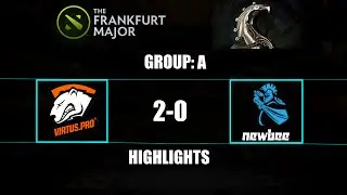 The Frankfurt Major: Virtus.Pro 2-0 NewBee Highlights Dota 2