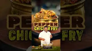 🍗Pepper Chicken Fry Recipe🧂|🌶Spicy & Flavorful South Indian Style🔥| @nsk_catering_official 🤩