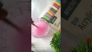 Hack for dried Acrylic marker #shorts #hack #diycrafts #acrylicpainting #acrylicmarkers