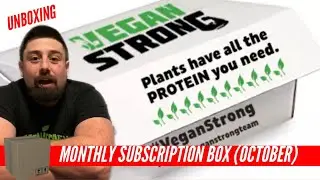 VEGAN STRONG SUBSCRIPTION BOX // UNBOXING