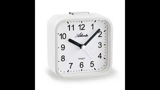 Eleganter Quartzwecker mit Metall-Geh&auml;use &ndash; Pr&auml;zision & Stil