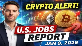 Crypto Market Today &ndash; Jan 9, 2026  Bitcoin Waits, U S  Jobs Report in Focus  Crypto 4H Report