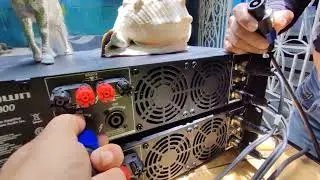 🧰🧲Amplificadores CROWN XLi linkeados, video REMASTERIZADO👨&zwj;🎤