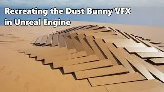 Recreating the Dust Bunny Floorboard VFX in Unreal Engine 5.7 Motion Design