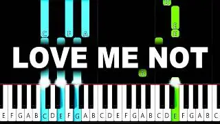 Ravyn Lenae - Love Me Not - Piano Tutorial