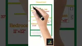 Vastu house plan under 1000sq|south facing house plan #houseplan #vastu