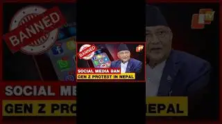 🚨 Nepal GenZ Uprising Against Social Media Ban! 🔥#shorts #viral