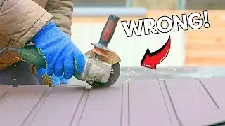 99% of Beginners Make this Mistake Cutting with a Grinder