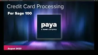 Sage 100: Integrated Payments and Mobile Pick, Pack, Ship