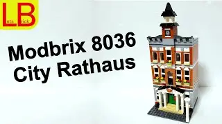 Modbrix 8096 - City Rathaus - 451 Teile