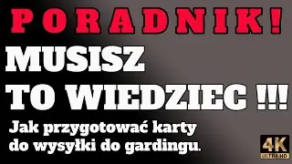 ❗️PORADNIK❗️ Musisz to wiedzieć❗️ - Jak przygotować karty do wysyłki do gardingu. #ccgpl #tcg