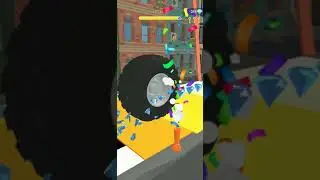 Wheel Smash satisfying Gameplay walkthrough #shorts