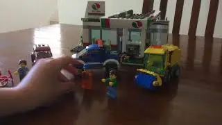 Lego city kit 60132 review 'Octan petrol station'