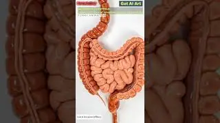 Sitting is Killing Your Gut Animation | Gut Health | Human Anatomy | Gut AI Art | 08