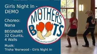 GIRLS NIGHT IN - DEMO  Choreo von Nana von MothersBoots - der Tanz mit dem SUMO-STAND!