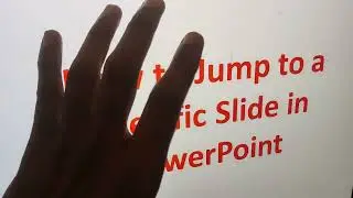 How to Jump to a Specific Slide in PowerPoint