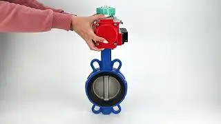 Elephant WBV1632E Butterfly Valve | Cast Iron Body, 316L Disc, EPDM Seal, Pneumatic Control