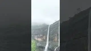 #kataldhaarwaterfall #travelreel #waterfall #like #follow #subscribe