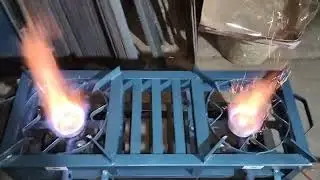 Lpg commercial bhatti 2burnar habby duty #stove