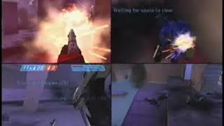 Halo 1 - 2004 MLG Atlanta - 4v4 Finals FFA vs StK Tiebreaker Game Chill Out FFA Screen Only